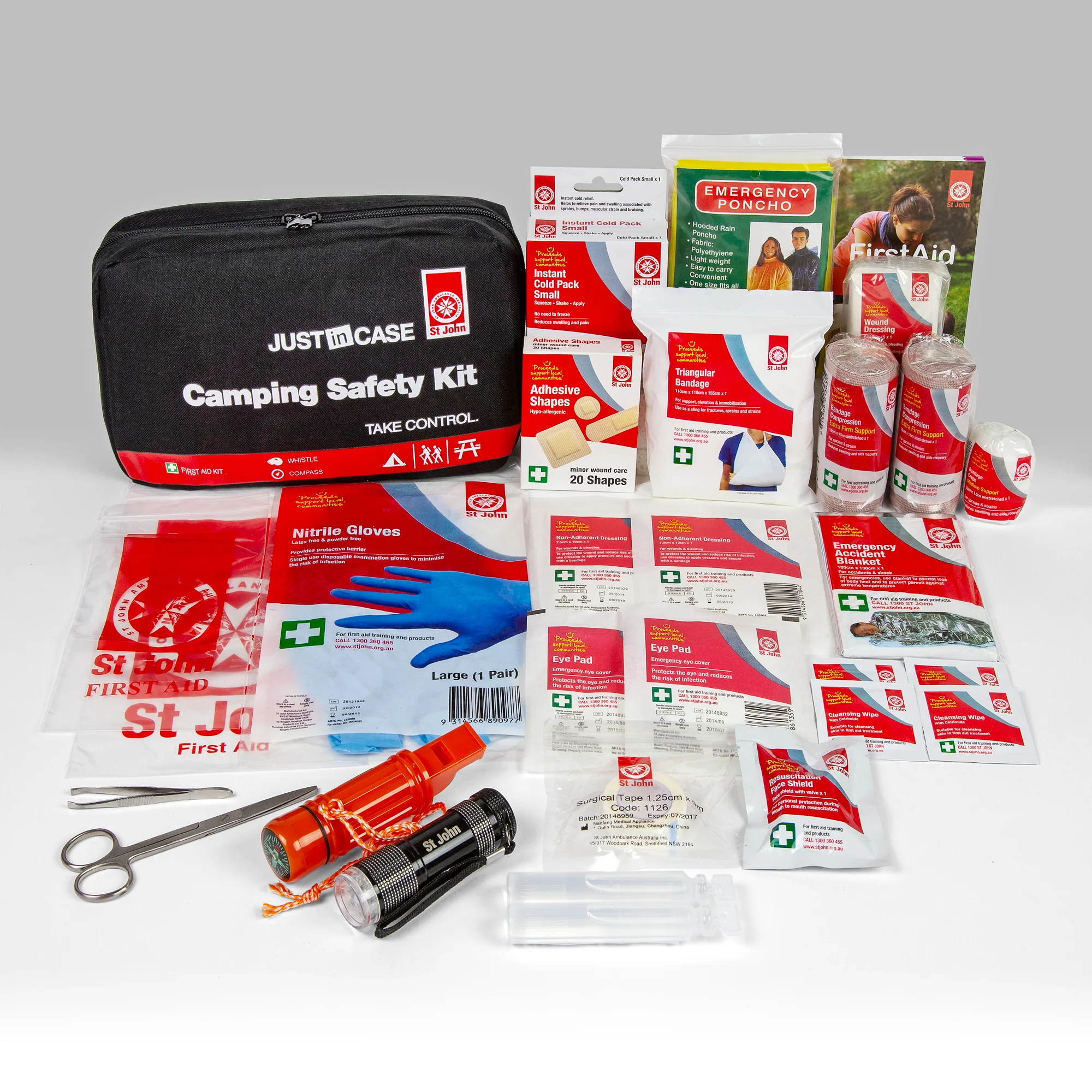 St John Camping Safety First Aid Kit - Image 3