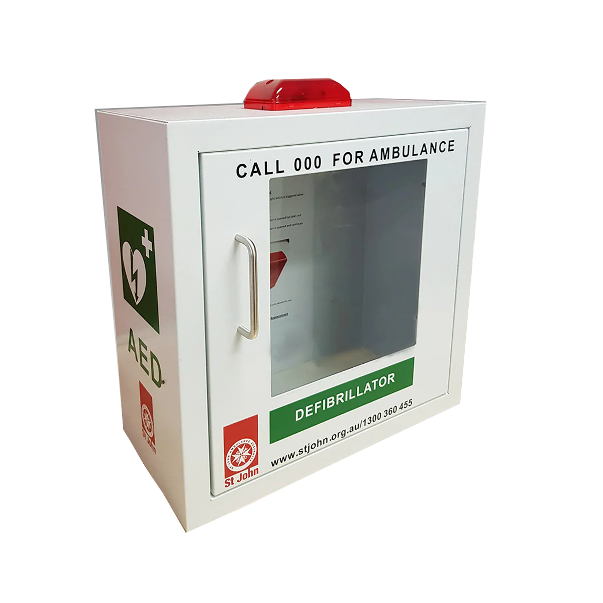 St John G5 Fully Automatic Defibrillator w/ CPR Feedback - Cabinet Bundle - Image 4